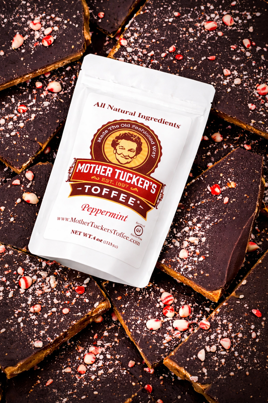 Peppermint Crunch Toffee