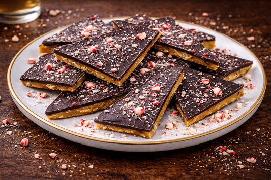 Peppermint Crunch Toffee