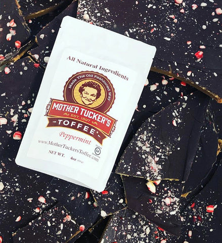Peppermint Crunch Toffee 8 oz. - Mother Tucker's Toffee ,  - Gift